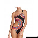 American Indian Triangle Bikini Swimsuit for Women One Shoulder One Piece Swimsuit Sexy Cutout Bathing Suit  B0728C8HMQ